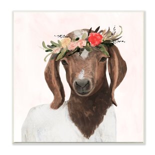 310x310 baby goat art wayfair - Baby Goat Drawing