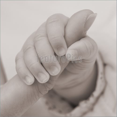 500x500 Baby Hand Picture - Baby Hand Drawing
