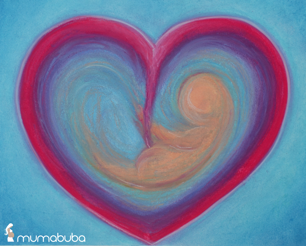 1193x960 connecting with your baby in the womb well mother - Baby In Womb Drawing