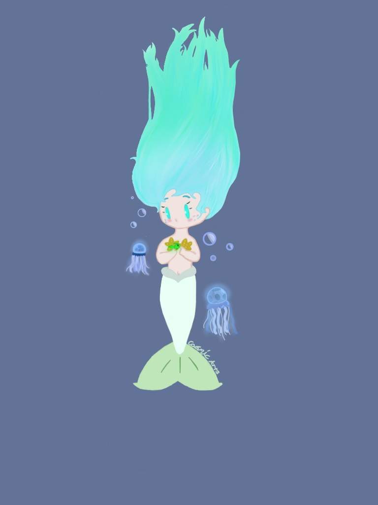 768x1024 Baby Mermaid Drawing Otakuamino Amino - Baby Mermaid Drawing