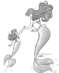 236x294 Best Mermaid Nursery Bedroom Images In Mermaid - Baby Mermaid Drawing