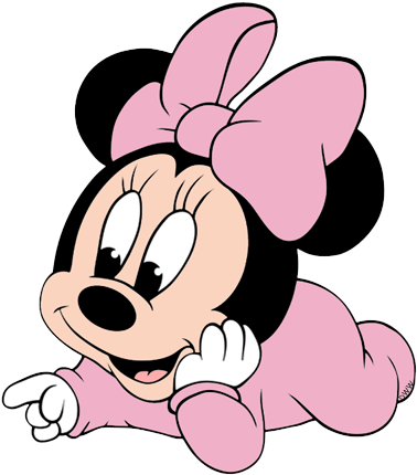 378x430 Drawings Of Baby Minnie Mouse Flybutterflies - Baby Mickey Mouse Drawing