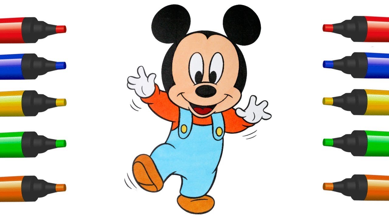 Baby Mickey Mouse Drawing At Paintingvalley Com Explore Collection Of Baby Mickey Mouse Drawing