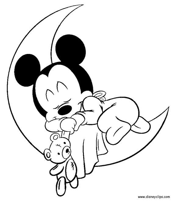 564x659 image result for baby mickey mouse coloring pages disney babies - Baby Mickey Mouse Drawing