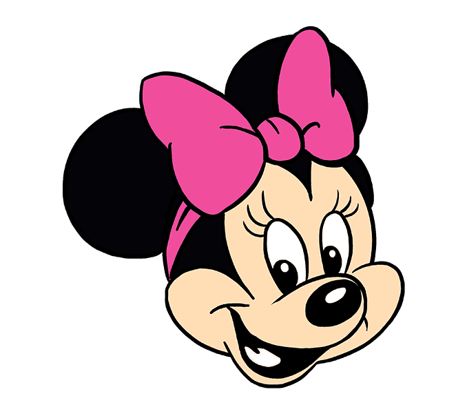 678x600 How To Draw Minnie Mouse In A Few Easy Steps Easy Drawing Guides - Baby Minnie Mouse Drawing