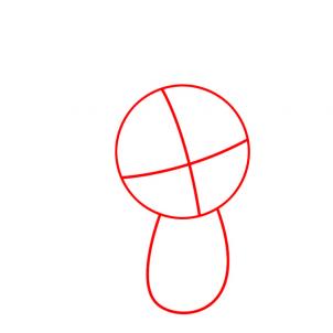 302x302 How To Draw How To Draw Baby Minnie Mouse - Baby Minnie Mouse Drawing