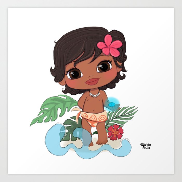 700x700 baby moana - Baby Moana Drawing