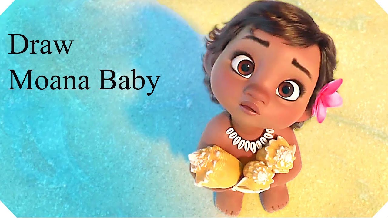 1280x720 draw moana baby step - Baby Moana Drawing