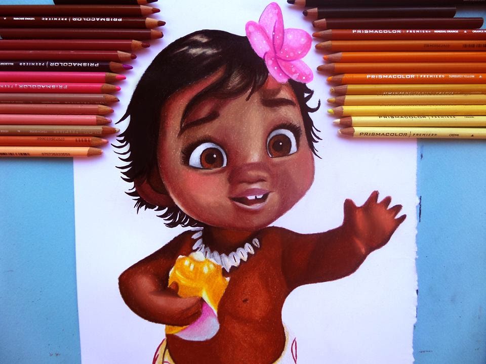 960x720 baby moana - Baby Moana Drawing