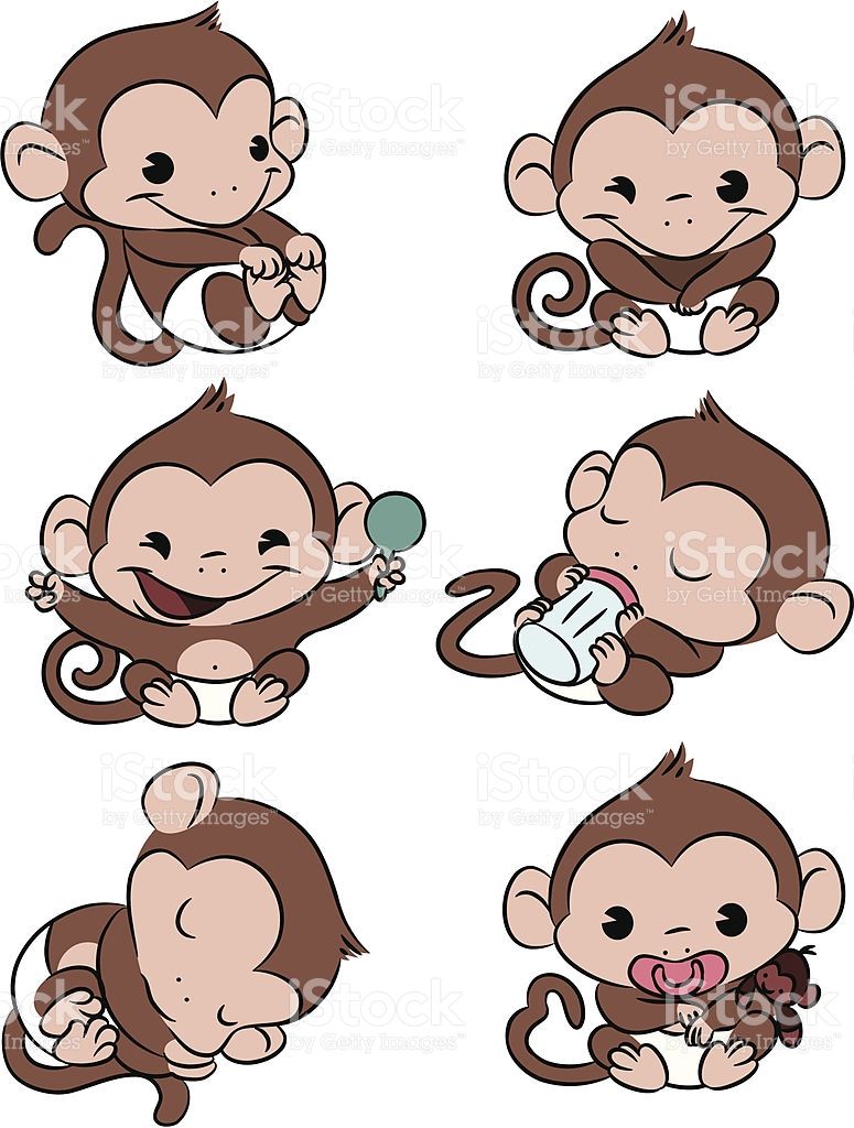 Baby Monkey Drawing At Paintingvalley Com Explore Collection Of Baby Monkey Drawing