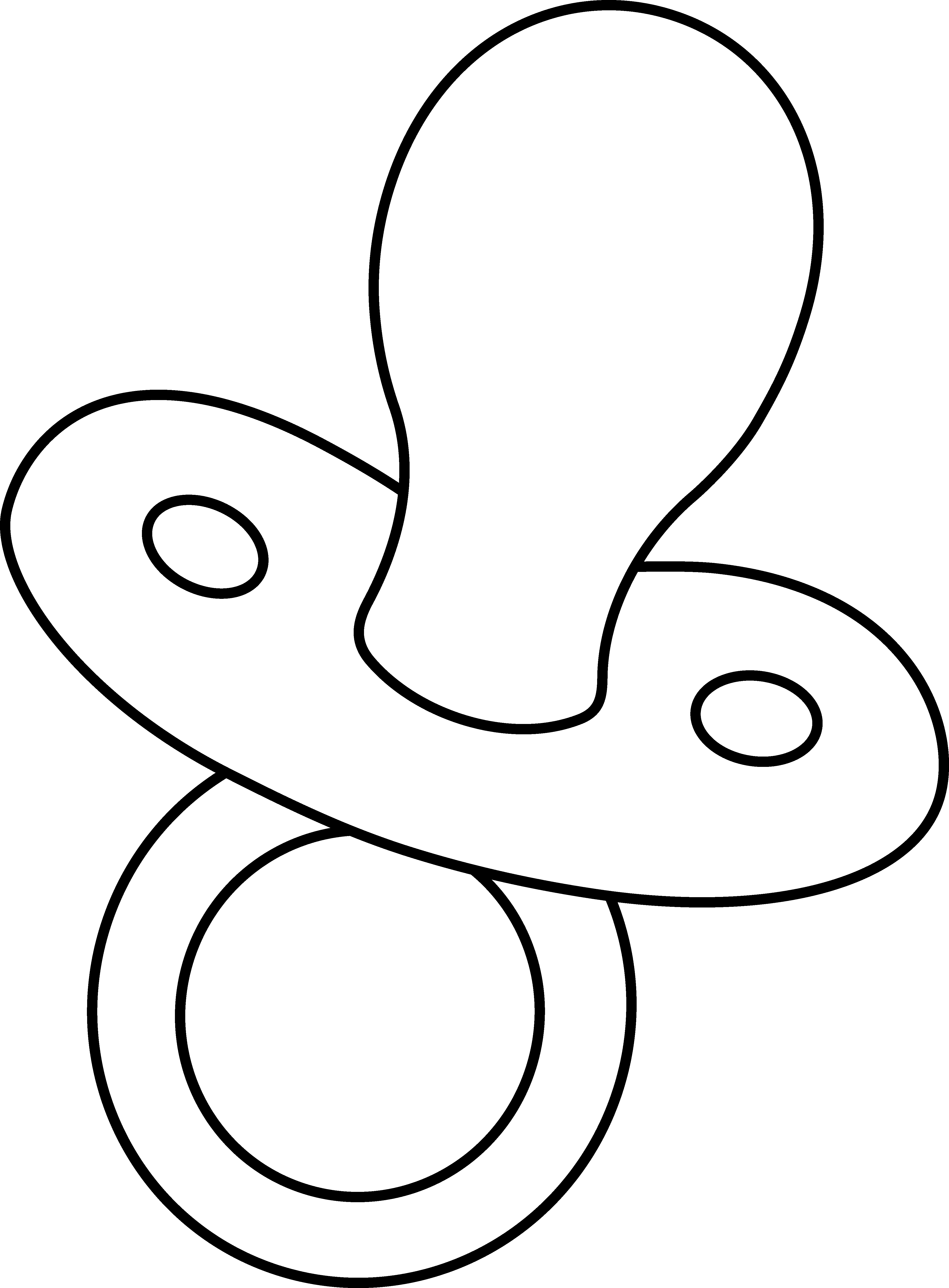 4226x5734 baby with pacifier drawing pacifier outline photoshop draw - Baby Outline Drawing