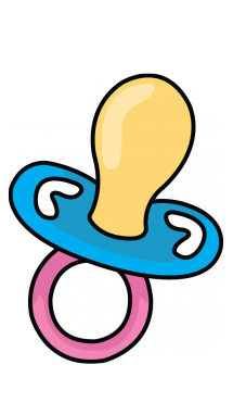 215x382 how to draw a pacifier step maternity baby drawing, drawings - Baby Pacifier Drawing