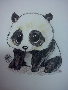 Baby Panda Drawing At Paintingvalley Com Explore Collection Of