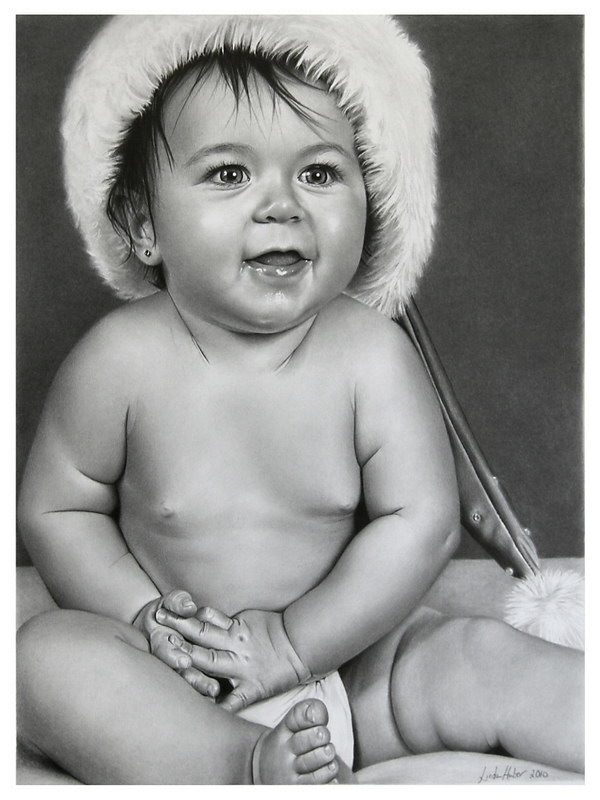 600x800 Amazing Pencil Drawings - Baby Pencil Drawing