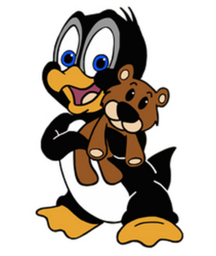 757x900 Baby Penguin Drawing - Baby Penguin Drawing