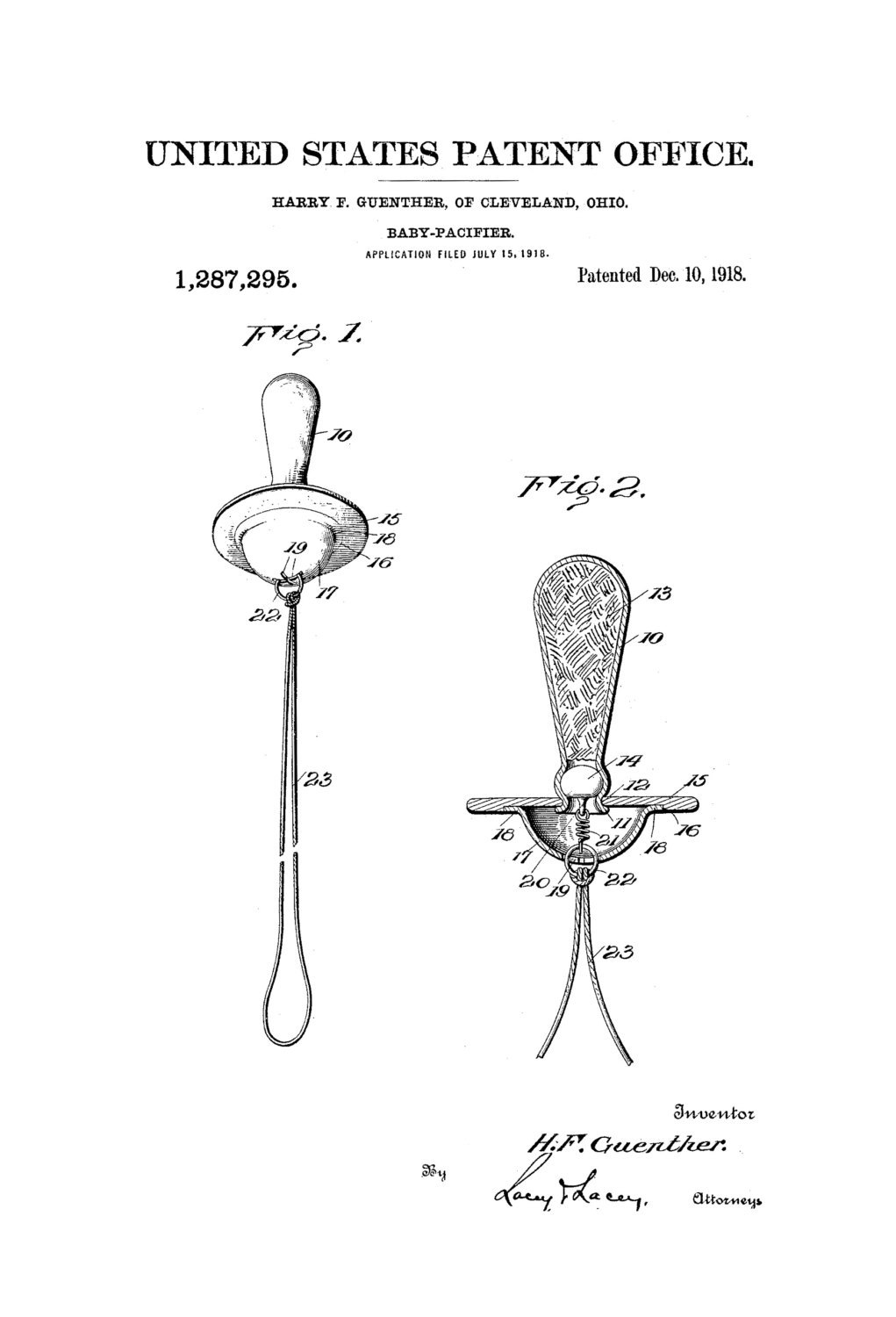 1021x1500 pacifier patent print baby room decor, patent print - Baby Room Drawing