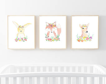 340x270 Nursery Drawings Etsy - Baby Room Drawing