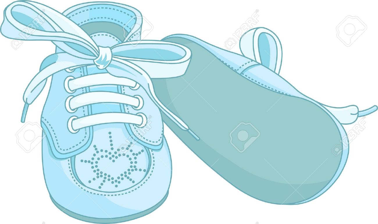 1300x773 Baby Shoe Clipart - Baby Shoes Drawing