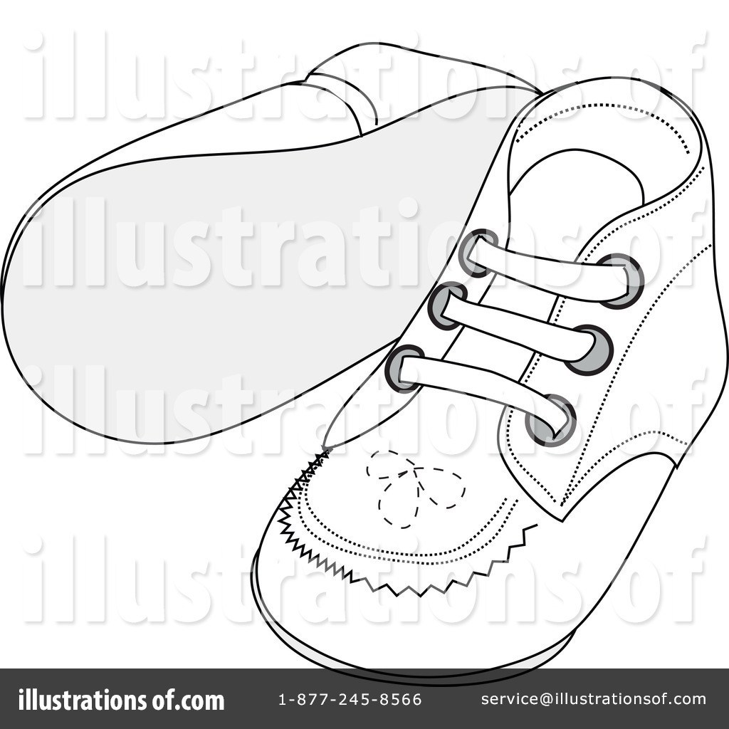 1024x1024 Baby Shoes Drawing At Getdrawings Com Free For Personal Use - Baby Shoes Drawing