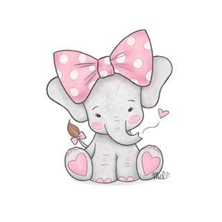 320x320 Elephant Painted Rock Rock Painting Ideas Baby Elephant - Baby Shower Drawings