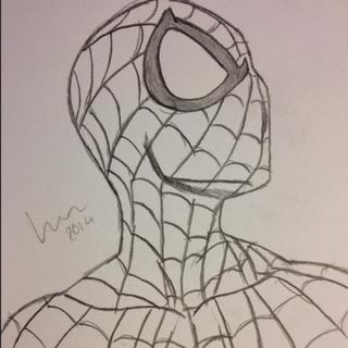 320x320 I Just Saw The Amazing Spider Man And Cried Like A Baby - Baby Spiderman Drawing