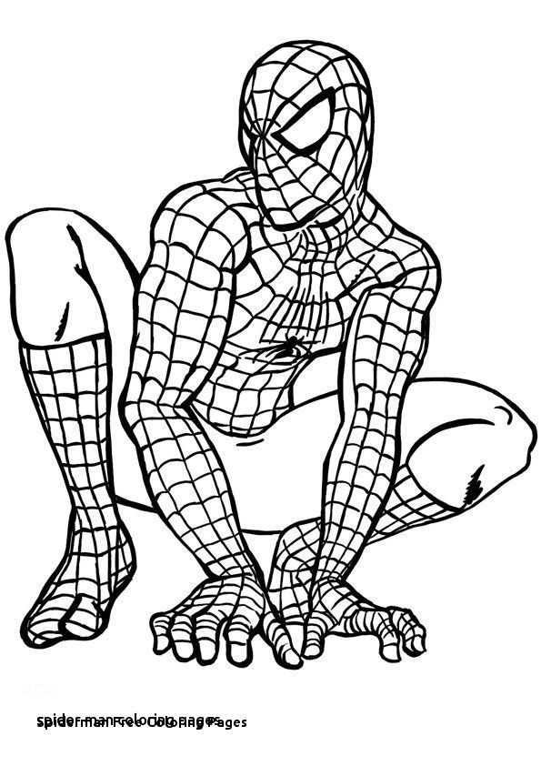 595x842 Luxury Baby Spiderman Coloring Pages - Baby Spiderman Drawing
