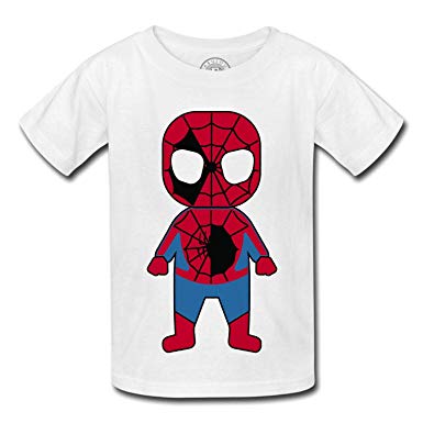 385x385 T Shirt Child Baby Spiderman Cute Drawing Clothing - Baby Spiderman Drawing