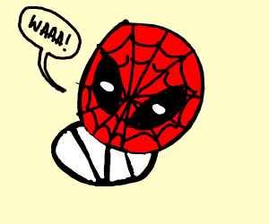 300x250 Baby Spiderman Drawing - Baby Spiderman Drawing