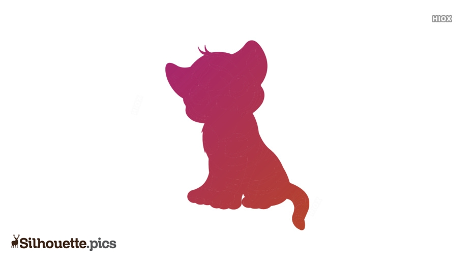934x534 Cute Baby Tiger Drawing Silhouette Pics - Baby Tiger Drawing
