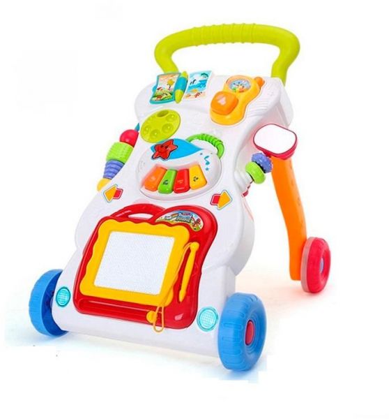 558x600 in children music walker baby learn walk stand trolley toys - Baby Toys Drawing