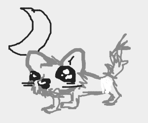 300x250 Cute Baby Wolf Drawing - Baby Wolf Drawing