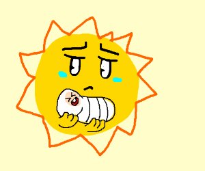 300x250 A Depressed Sun, Babysitting Drawing - Babysitting Drawing