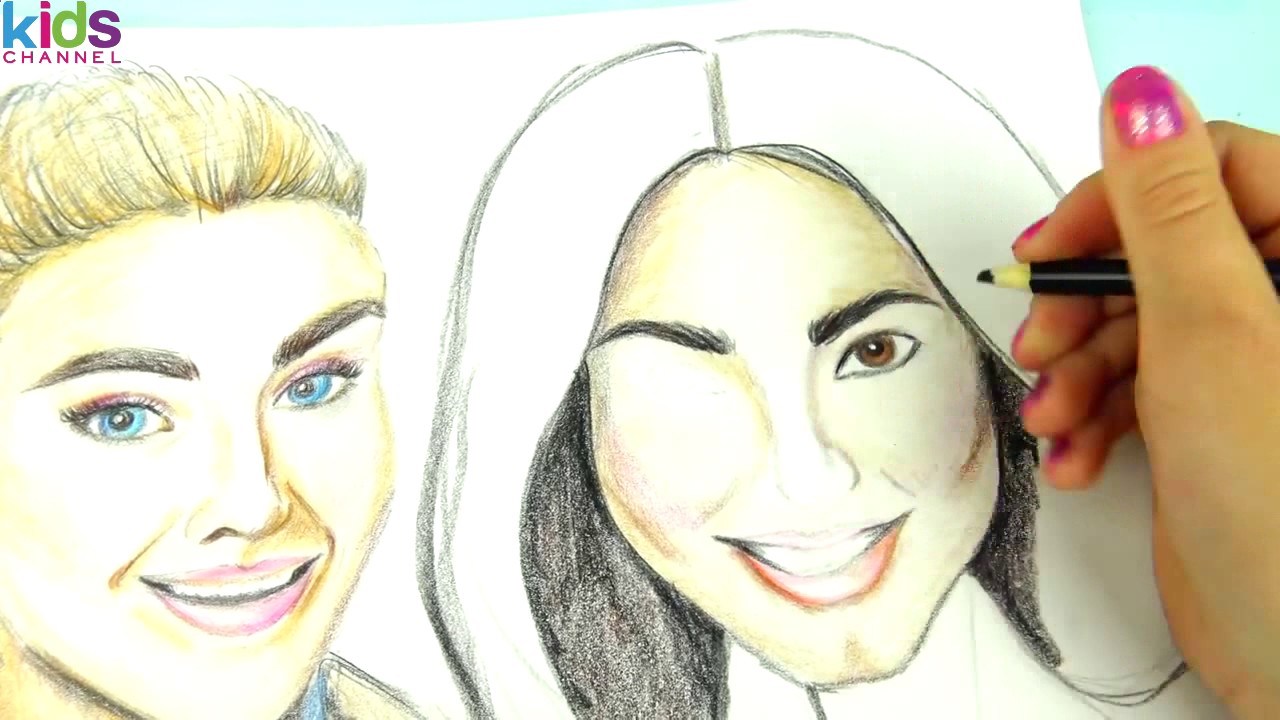 1280x720 Kidschanel - Babysitting Drawing