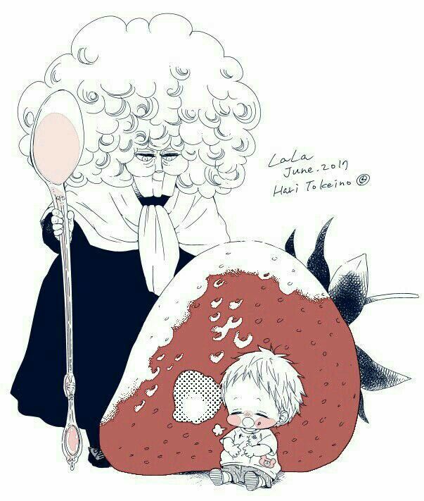 603x711 Ba Chan And Kotaro Gakuen Babysitter Gakuen Babysitters - Babysitting Drawing