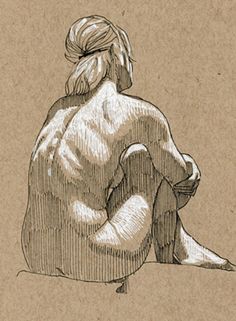 236x321 Figure Drawing Tips Figure Sketch Drawings, Illustration Art - Back Drawing