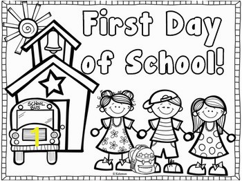 350x262 Free Printable First Day Of School Coloring Pages Back To School - Back To School Drawings