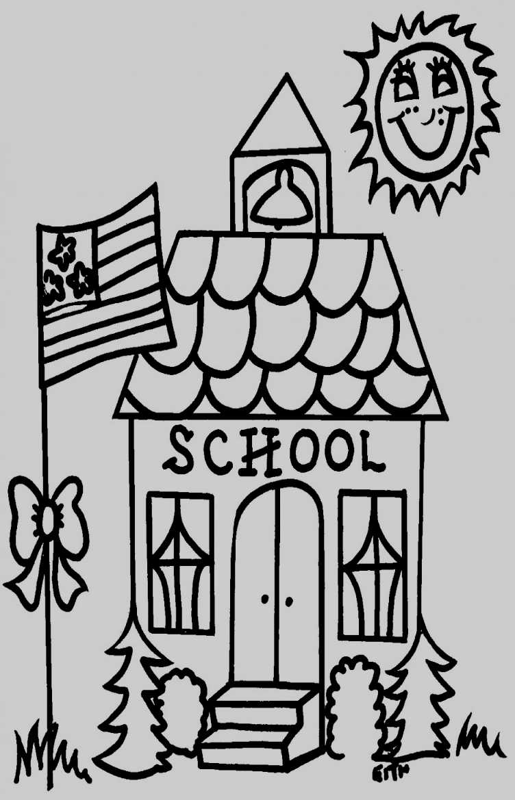 752x1169 Back To School Coloring Pages Back To School Drawing - Back To School Drawings