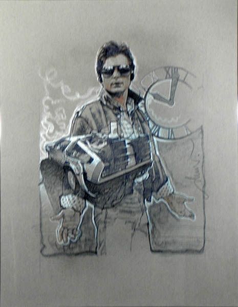 465x600 back to the future - Back To The Future Drawing