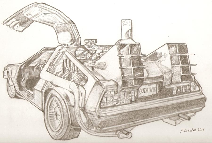 Back To The Future Drawing at Explore collection