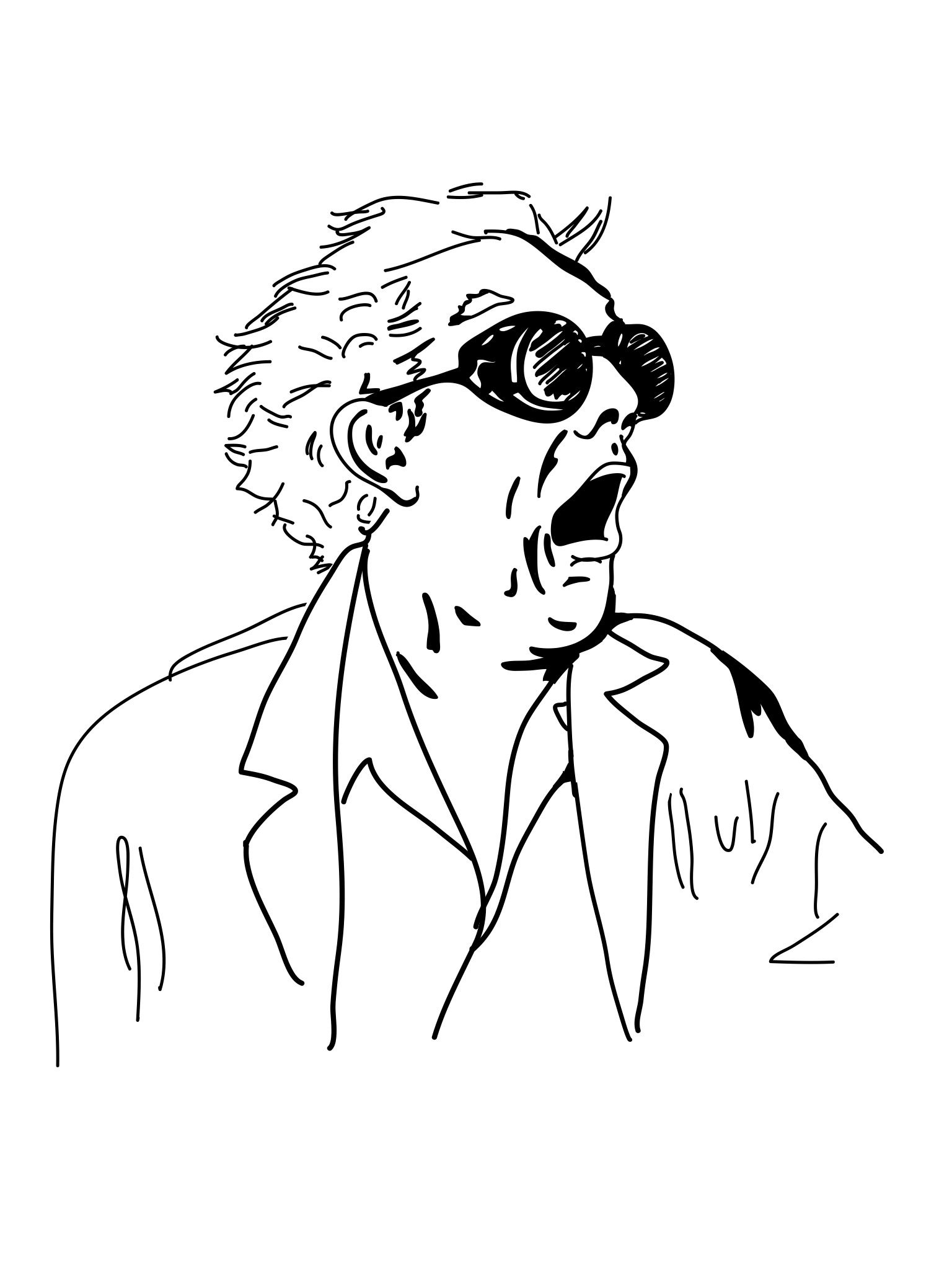 1536x2048 great scott, meme, back to the future, drawing, illustration, doc - Back To The Future Drawing