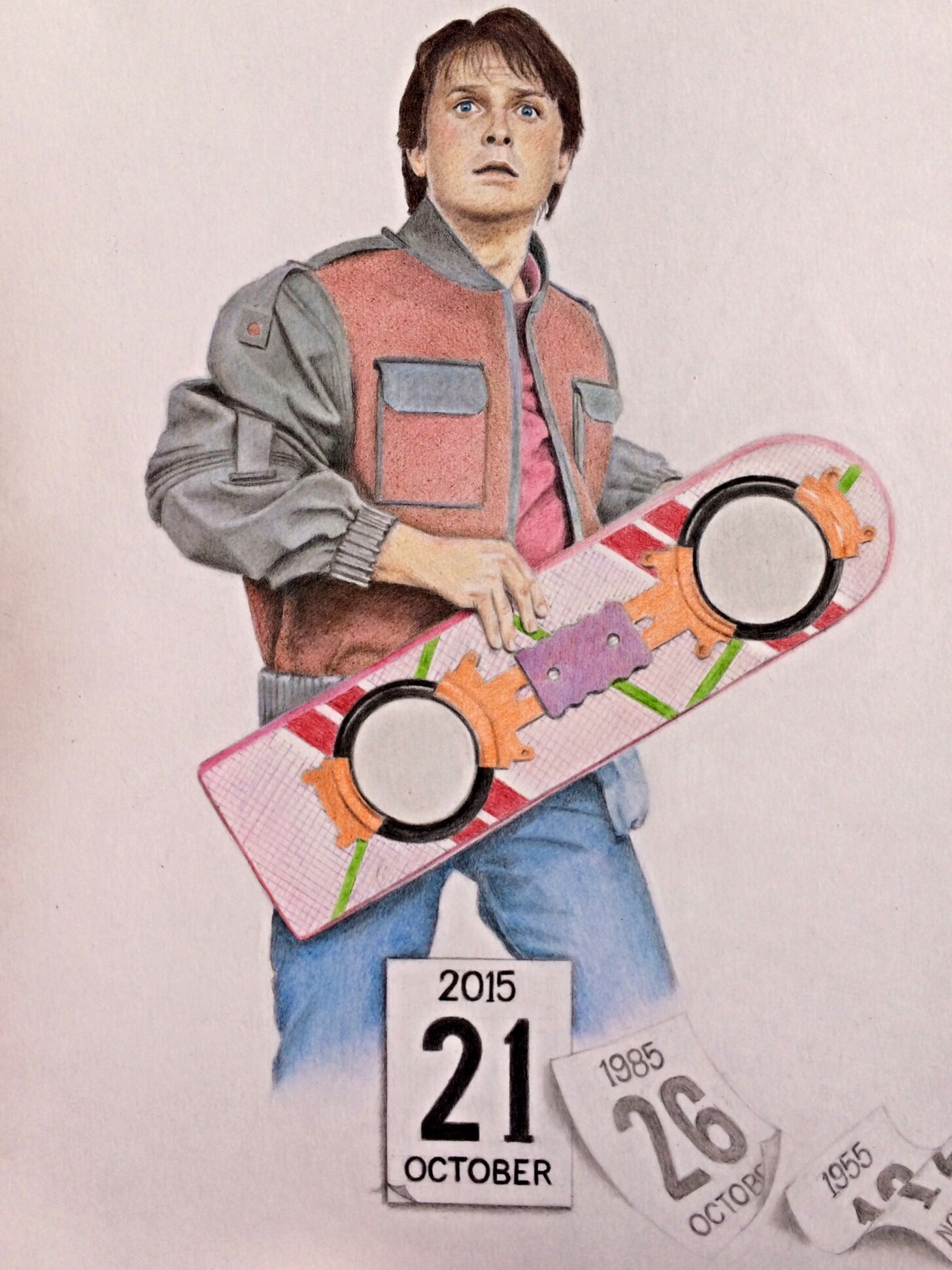 Back To The Future Drawing at Explore collection