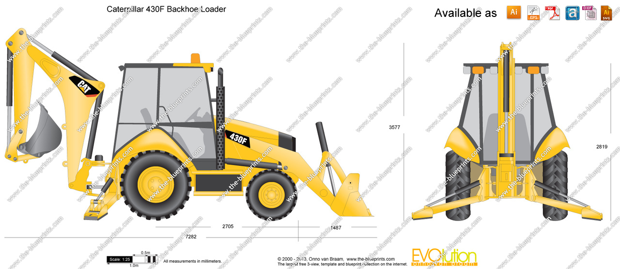 Backhoe Drawing at Explore collection of Backhoe