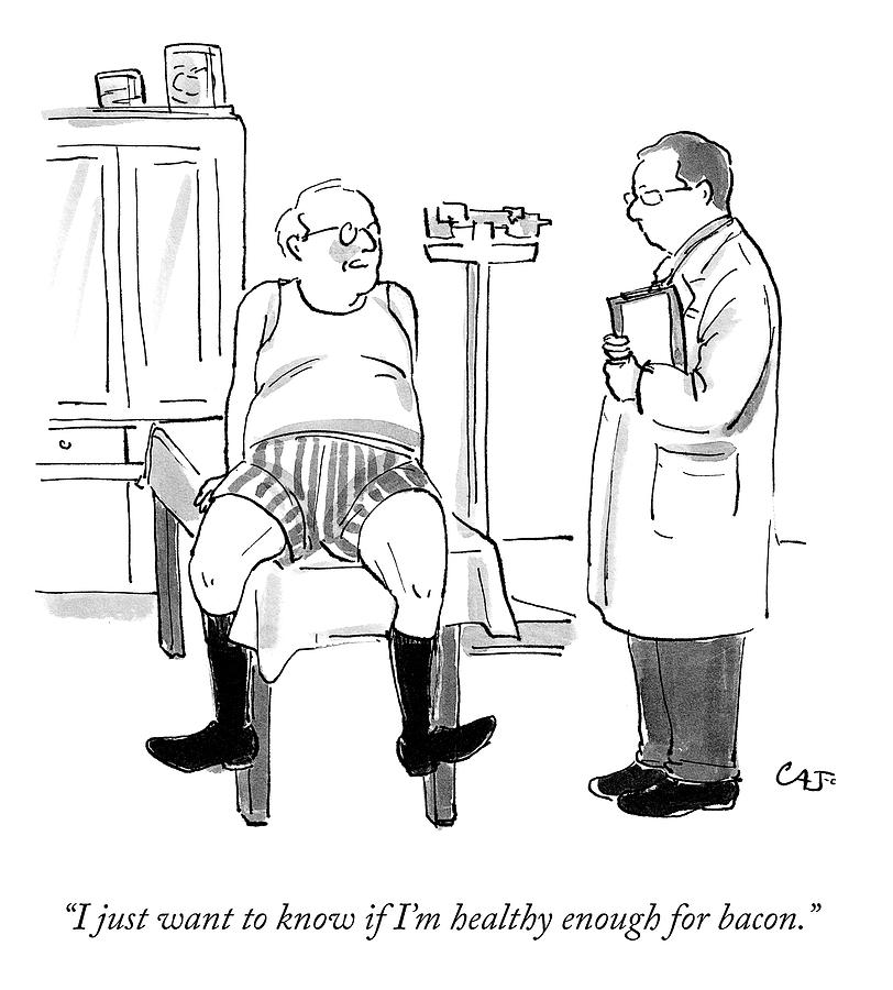 812x900 Healthy Enough For Bacon Drawing - Bacon Drawing