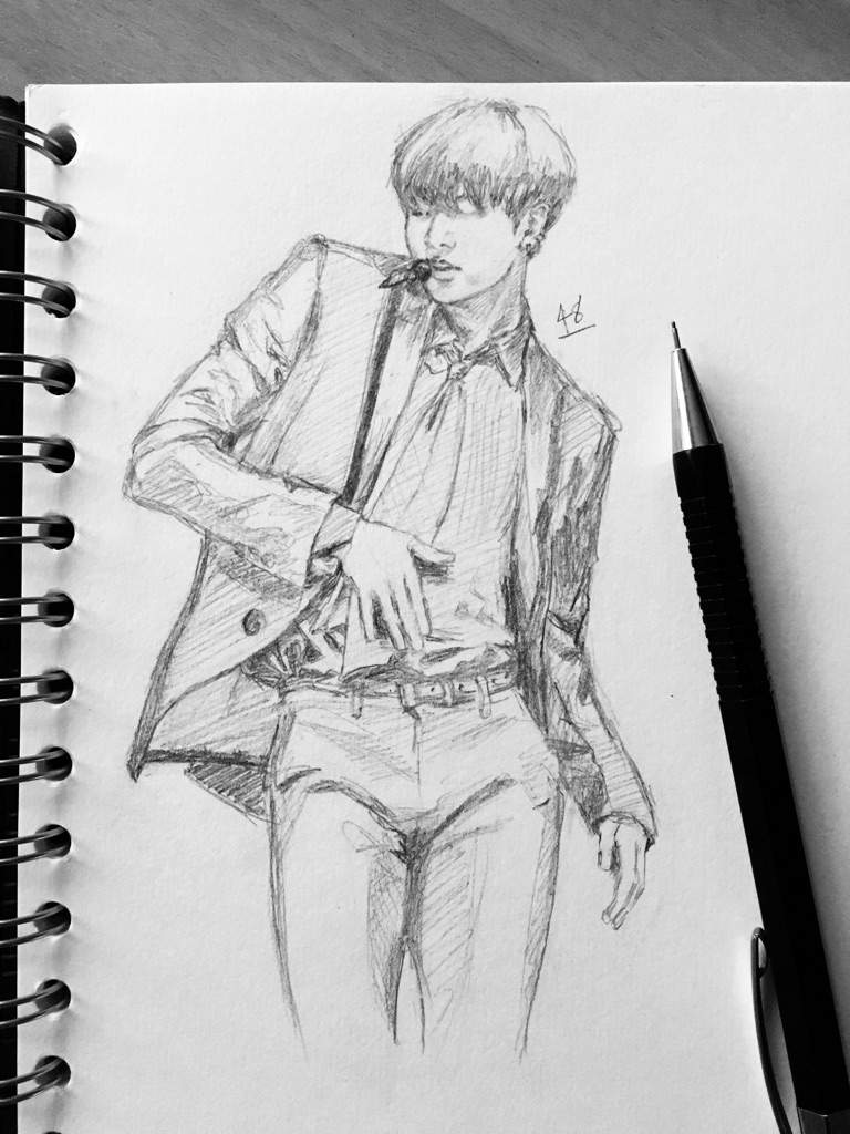 768x1024 bad boy jungkook - Bad Boy Drawing