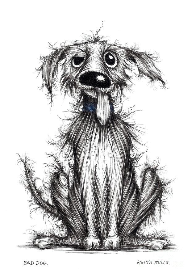 635x900 bad dog drawing - Bad Dog Drawing