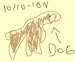 300x250 bad drawn dog drawing - Bad Dog Drawing