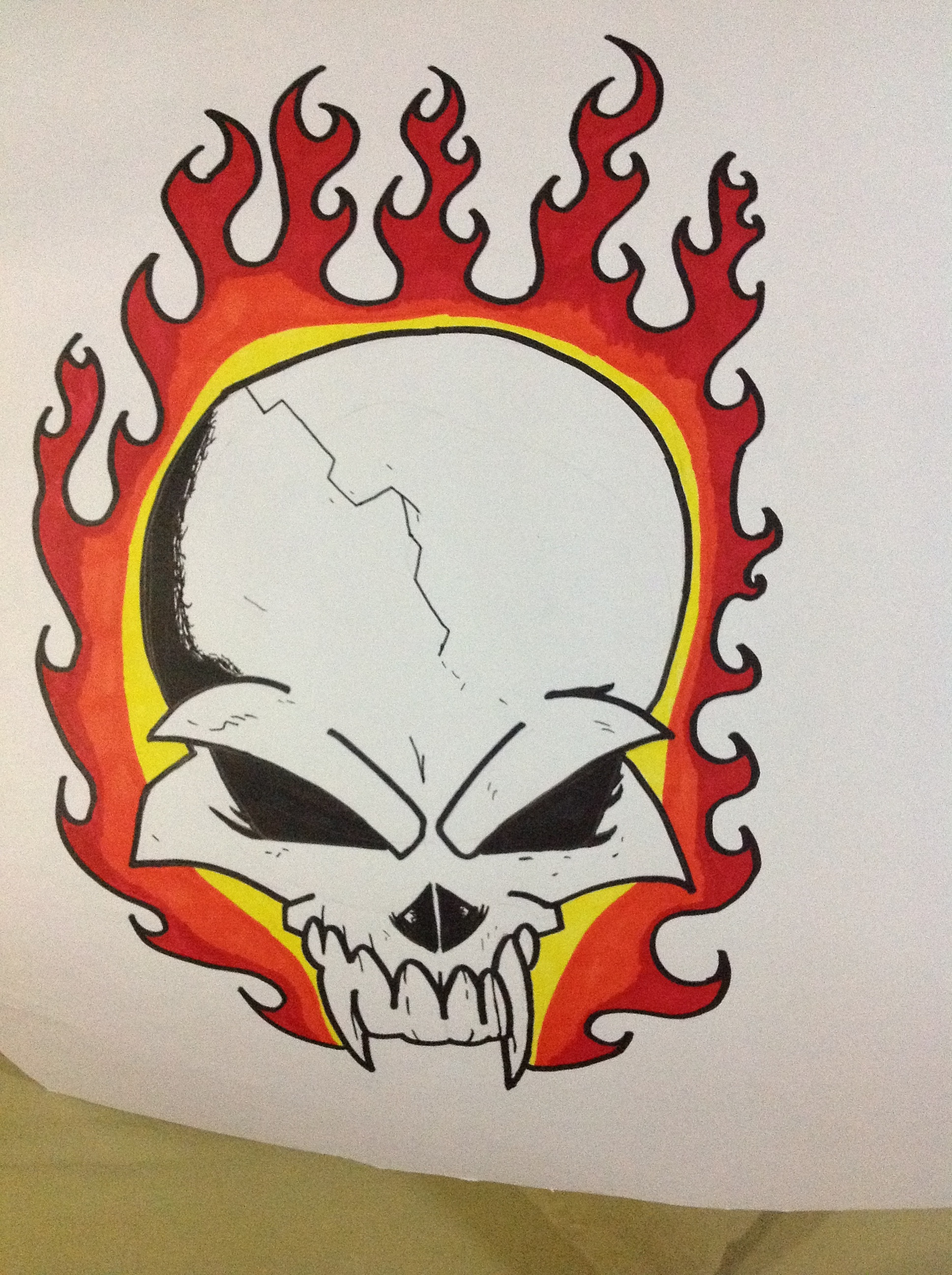 1936x2592 Badass Skull Wallpapers On Wallpaperplay - Badass Skull Drawings