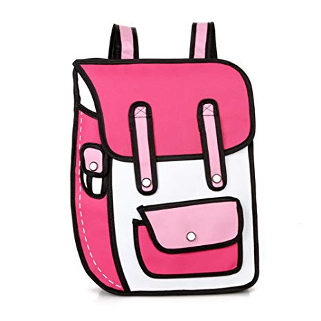 466x466 nuobo drawing paper backpack school bag comic - Bag Drawing