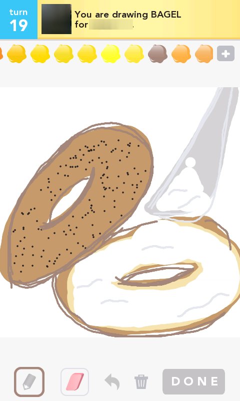 480x800 bagel drawings - Bagel Drawing