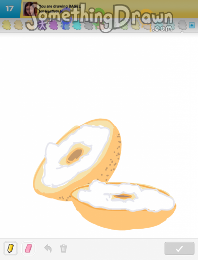 392x515  - Bagel Drawing